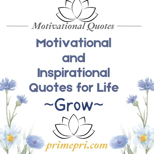 Motivational and Inspirational Quotes for Life