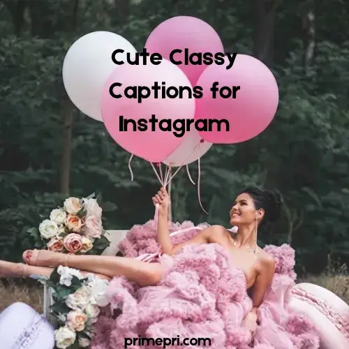 Cute Classy Captions for Instagram