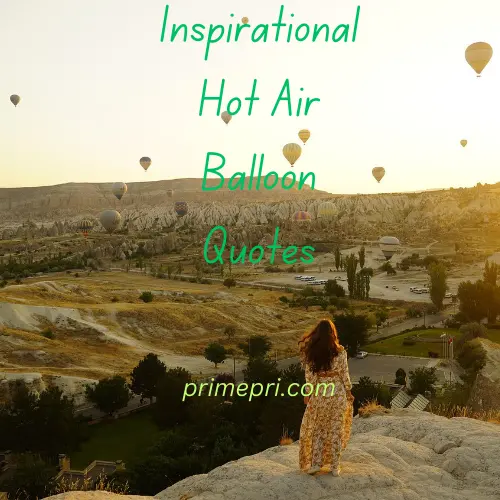 Inspirational Hot Air Balloon Quotes