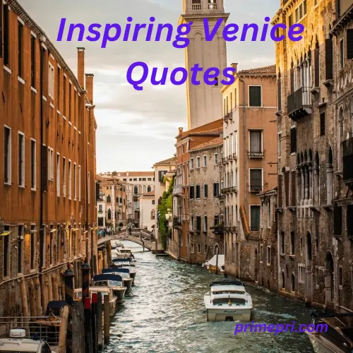 Inspiring Venice Quotes