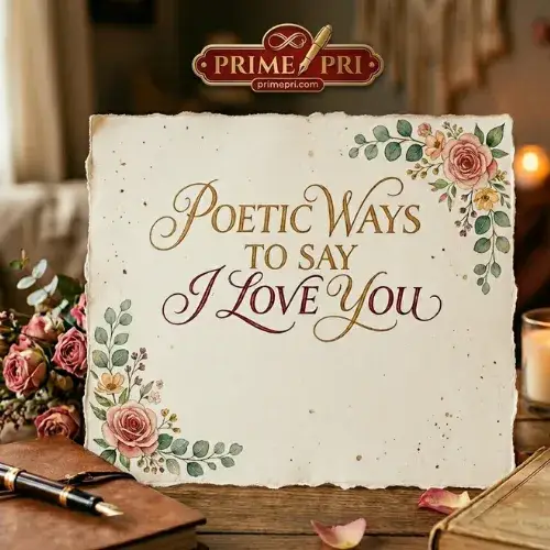Poetic Ways To Say I Love You