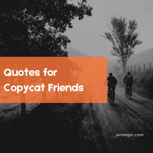 Quotes for Copycat Friends