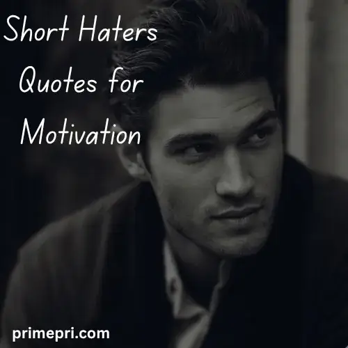 Short Haters Quotes for Motivation