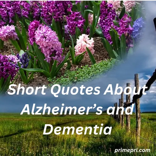Short Quotes About Alzheimer’s and Dementia