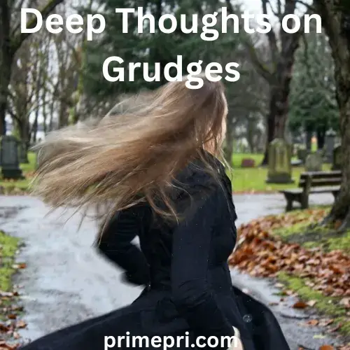 Deep Thoughts on Grudges