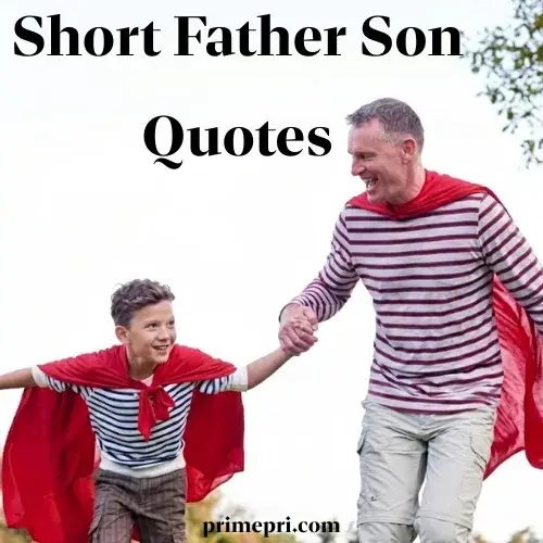 Short Father Son Quotes