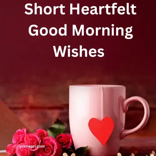 Short Heartfelt Good Morning Wishes