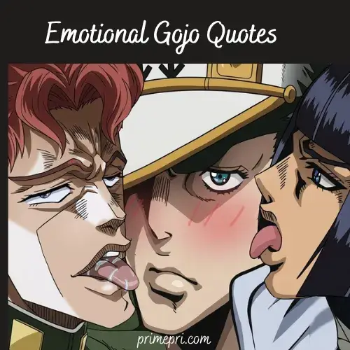 Emotional Gojo Quotes