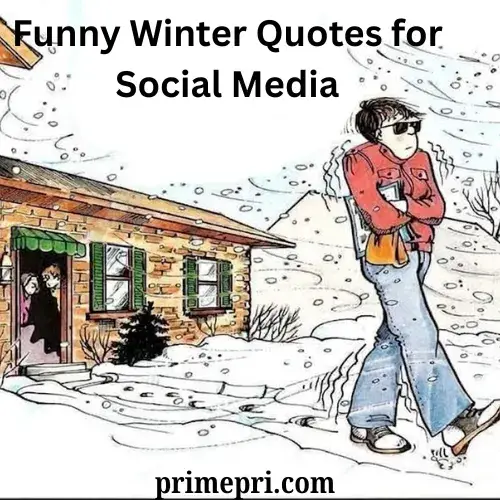 Funny Winter Quotes for Social Media