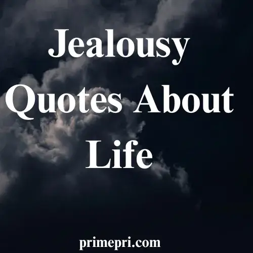 Jealousy Quotes About Life