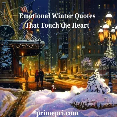 Romantic Winter Quotes for Love