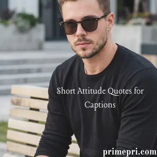 Short Attitude Quotes for Captions