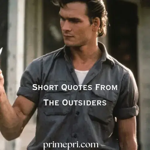 Short Quotes From The Outsiders