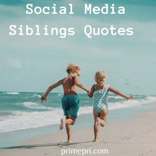 Social Media Siblings Quotes
