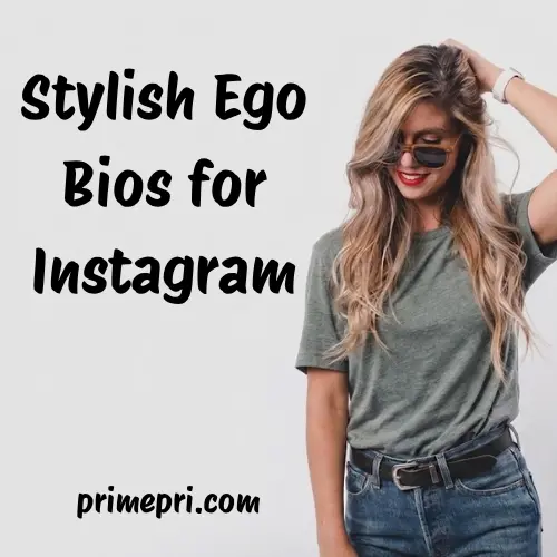 Stylish Ego Bios for Instagram