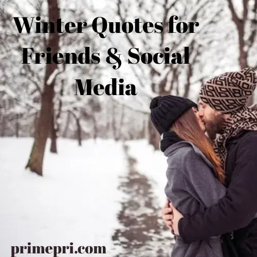 Winter Quotes for Friends & Social Media