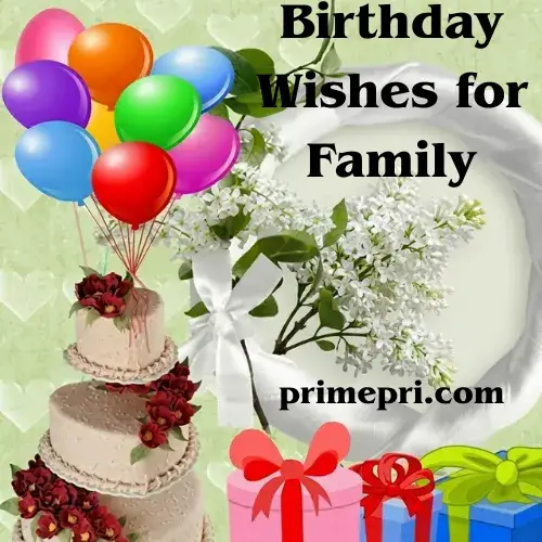 Birthday Wishes for Family