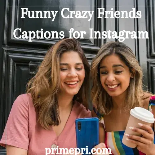 Funny Crazy Friends Captions for Instagram