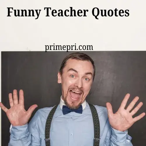 Funny Teacher Quotes