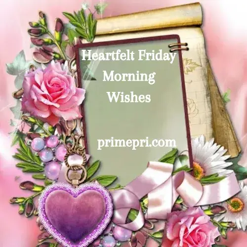 Heartfelt Friday Morning Wishes
