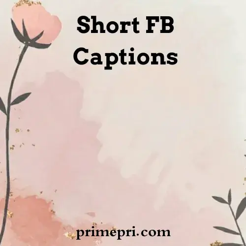Short FB Captions