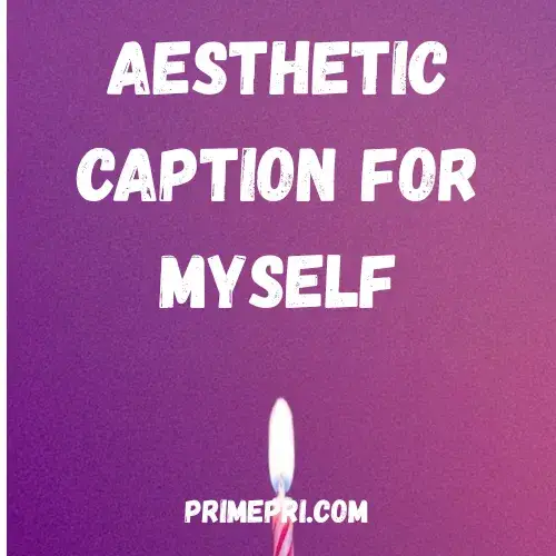 Aesthetic Caption for Myself