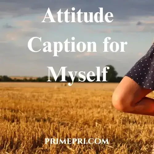 Attitude Caption for Myself