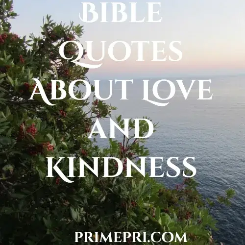 Bible Quotes About Love and Kindness