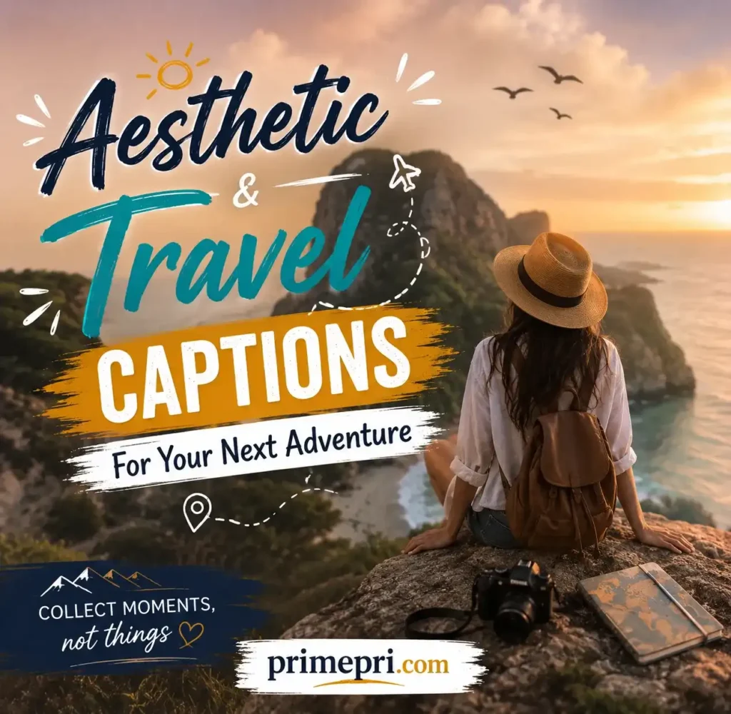 Aesthetic and Travel Captions