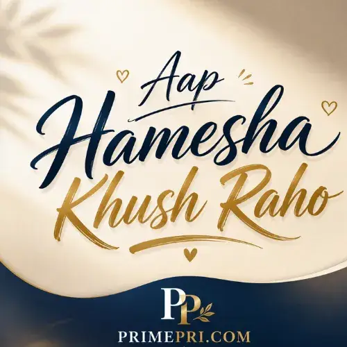 For Parents or Elders (Aap Hamesha Khush Raho in English)