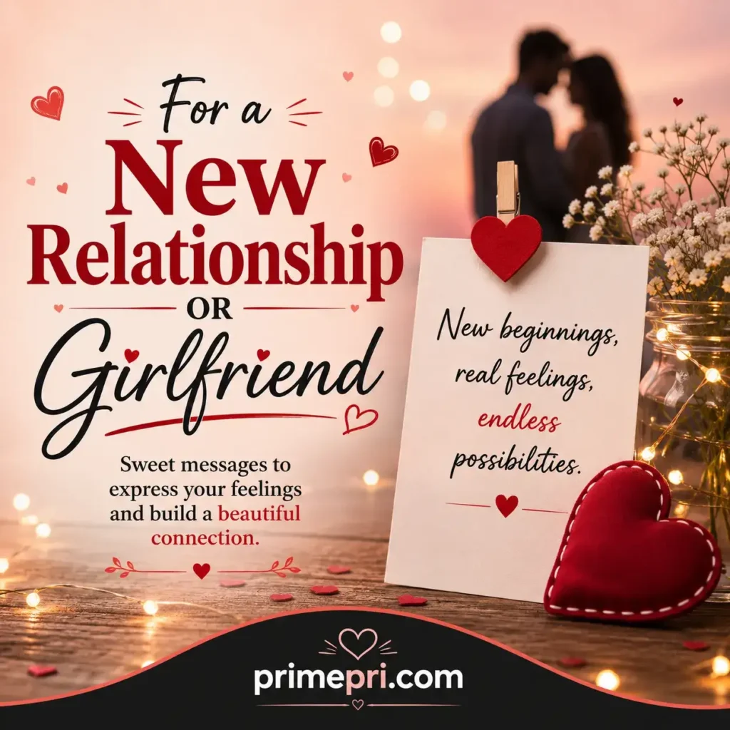 For a New Relationship or Girlfriend