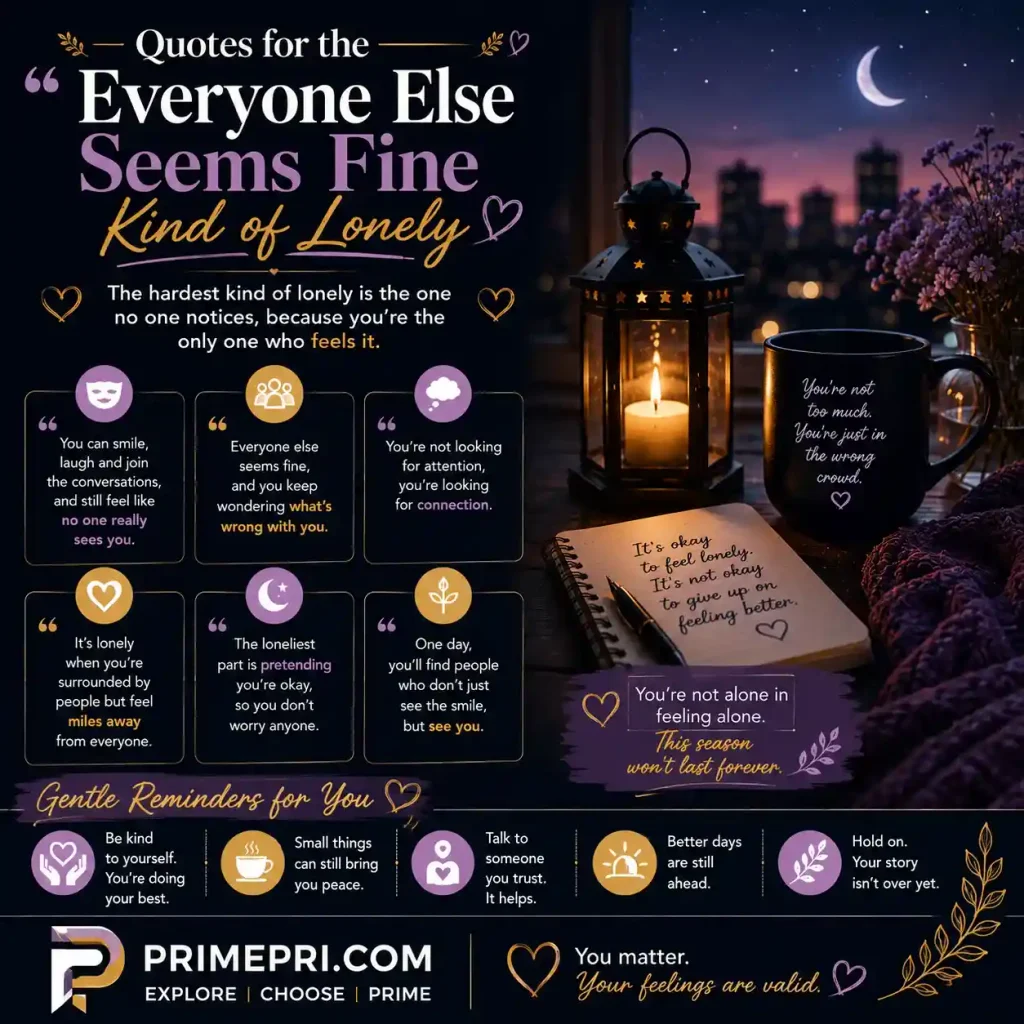 Quotes for the Everyone Else Seems Fine Kind of Lonely