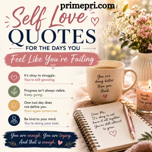 Self Love Quotes for the Days You Feel Like You're Failing