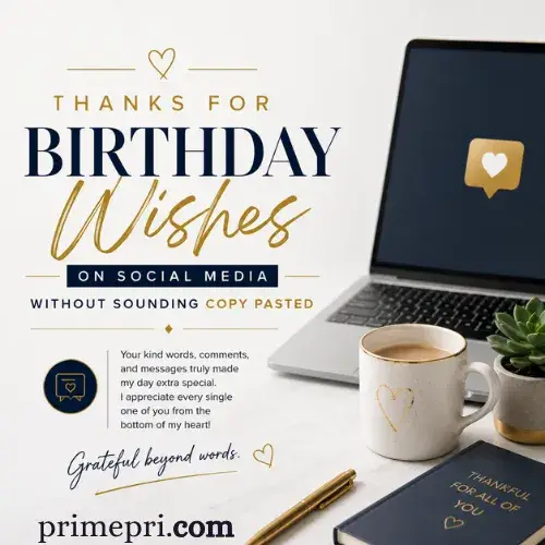 Thanks for Birthday Wishes on Social Media Without Sounding Copy Pasted