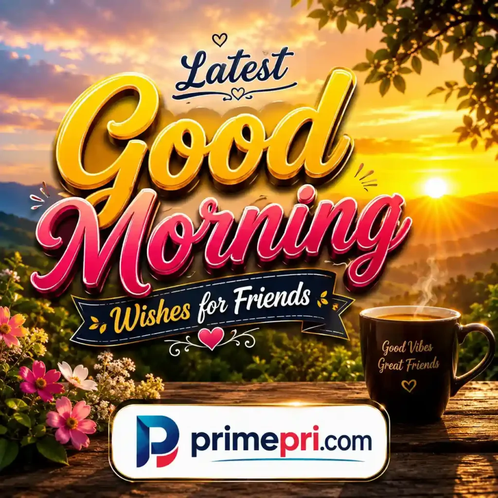 latest Good Morning Wishes for Friends