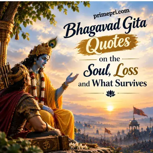 Bhagavad Gita Quotes on the Soul, Loss and What Survives