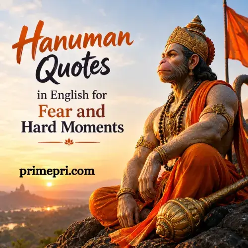 Hanuman Quotes in English for Fear and Hard Moments