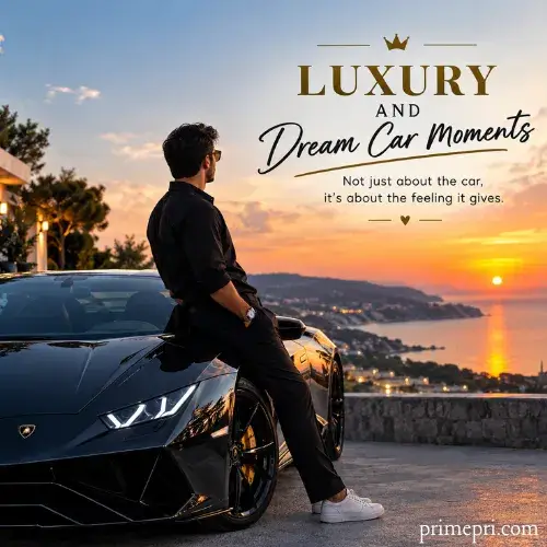 Luxury and Dream Car Moments Captions That Don't Sound Try Hard