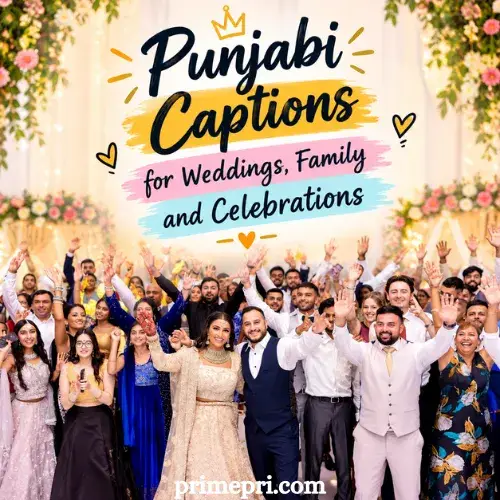 Punjabi Captions for Weddings, Family and Celebrations